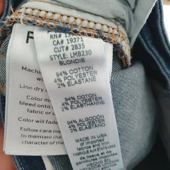 FRAME Distressed Le Mini Boot Mid Rise Jeans - Picture 7 of 10